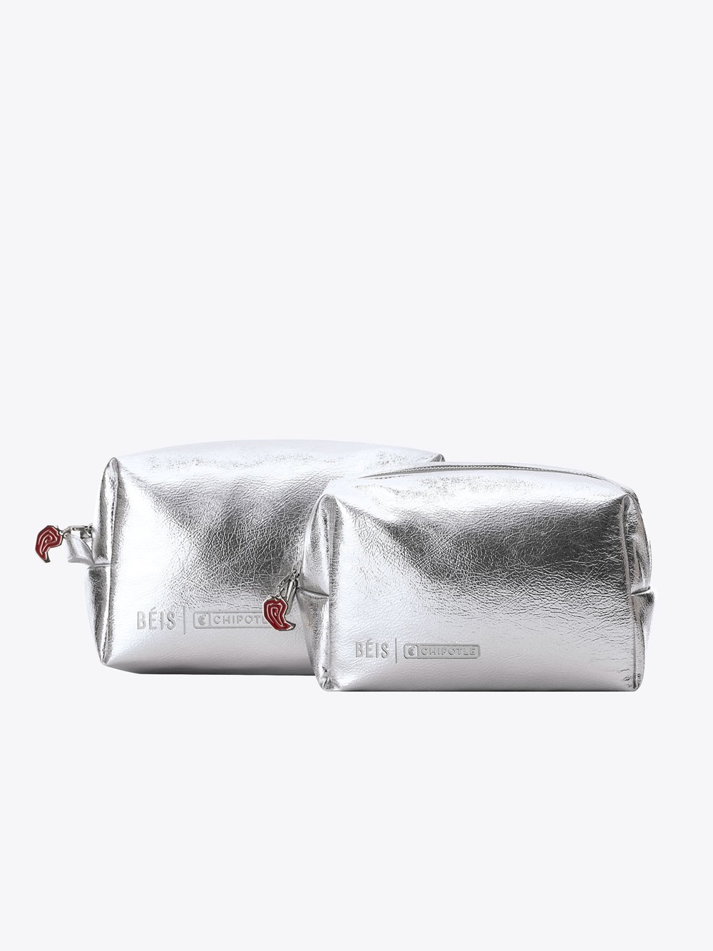 ❤️ BÉIS x Chipotle The Burrito Pouch Set in Foil